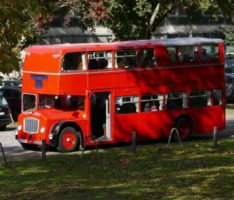 Fody’s goes British: Original Bristol Lodekka Doppeldecker-Bus als Event-Location